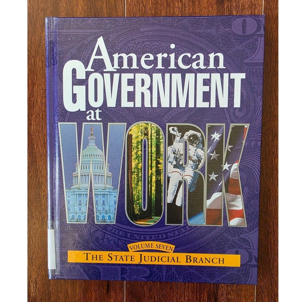 American Government at Work Hardcover Complete Set Homeschool Middle High School - Picture 8 of 12